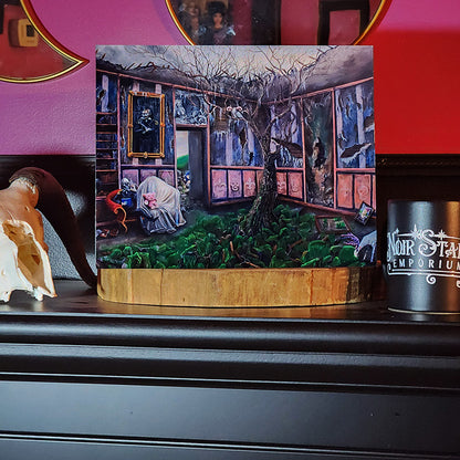 The Study (Art Print on Metal)