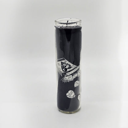 Valloween Candy Hearts Candle