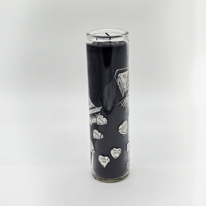 Valloween Candy Hearts Candle